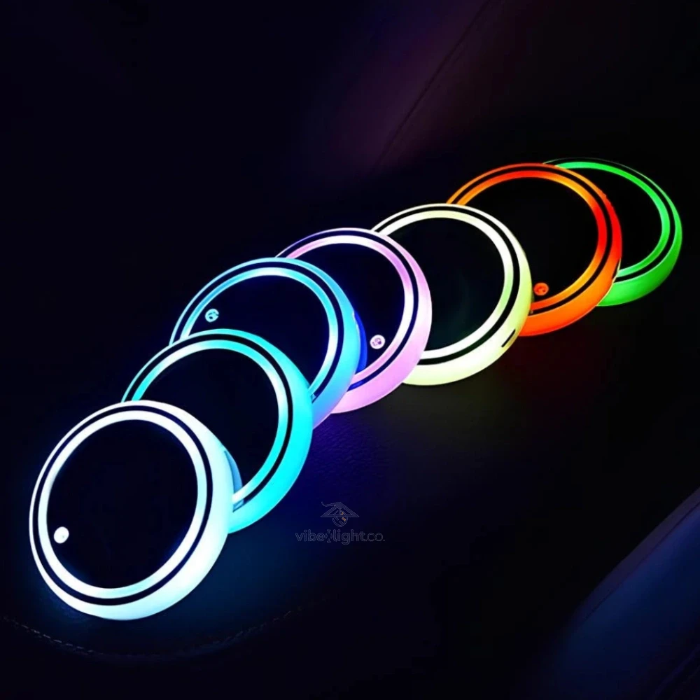 LED Coaster Light for Home and Party Ambience Decor Glow - Image 7