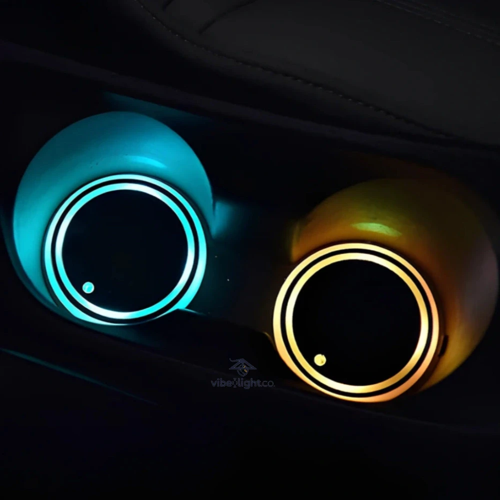 LED Coaster Light for Home and Party Ambience Decor Glow - Image 9