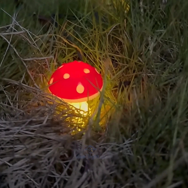 Moonlit Mushrooms Solar Powered Outdoor Decorative Garden Lighting Lanterns - Image 6