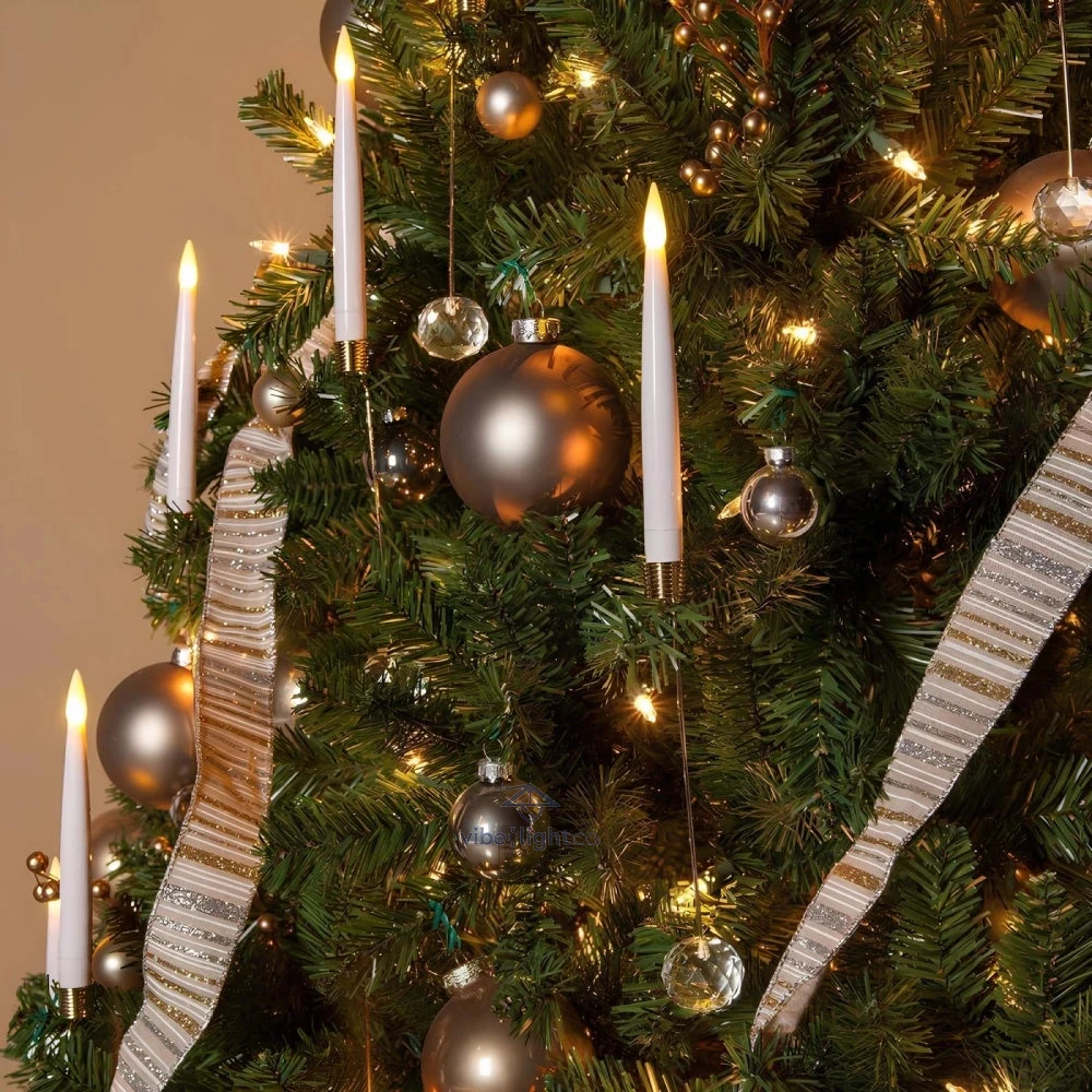 Ever Glow Brilliant Christmas Tree Decoration Candles for Holiday Lighting - Image 9