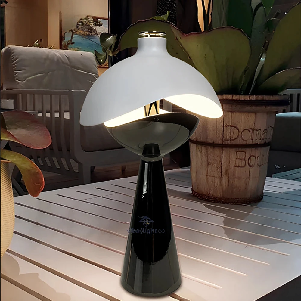 Lumi Dome Modern Sculpted Decorative Table Lamp Lighting Fixture - Image 9