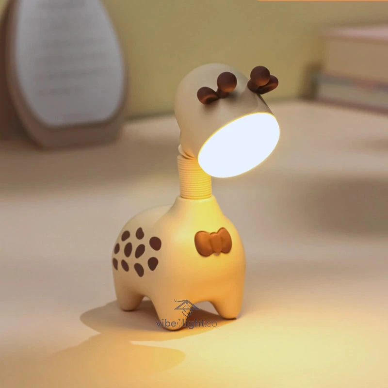 FlexaRaffe Night Light Soft Glow Kids Bedroom Lamp for Nursery and Toddler Sleep Aid
