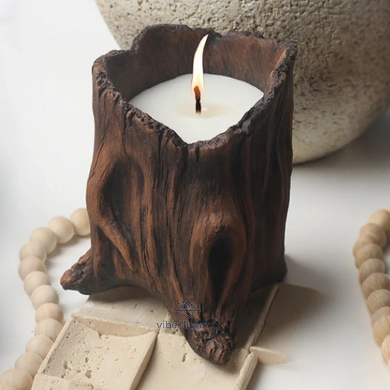 Hollow Glow Candle Cradle Luxurious Handmade Decorative Scented Candle Holder Stand - Image 8