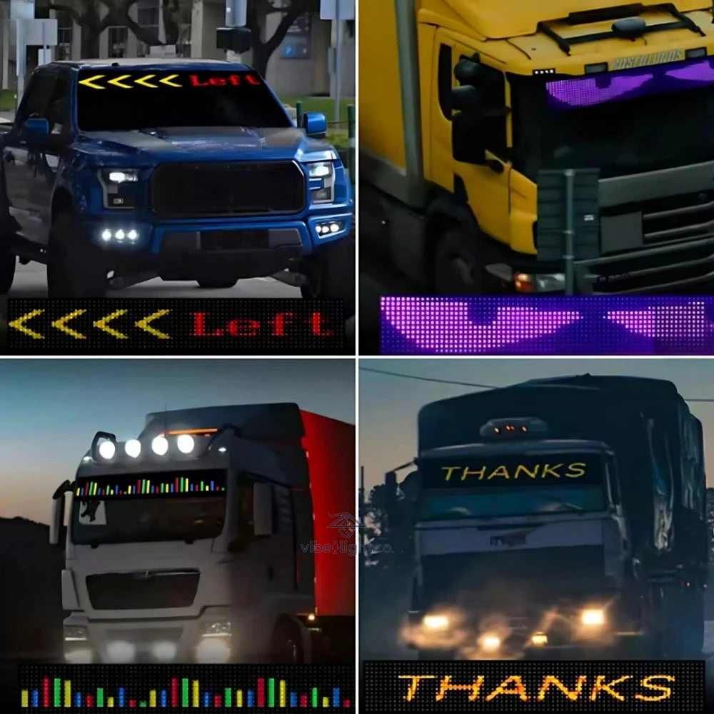 Turbo Glow LED Digital Message Display Screen Panel Sign Board - Image 9