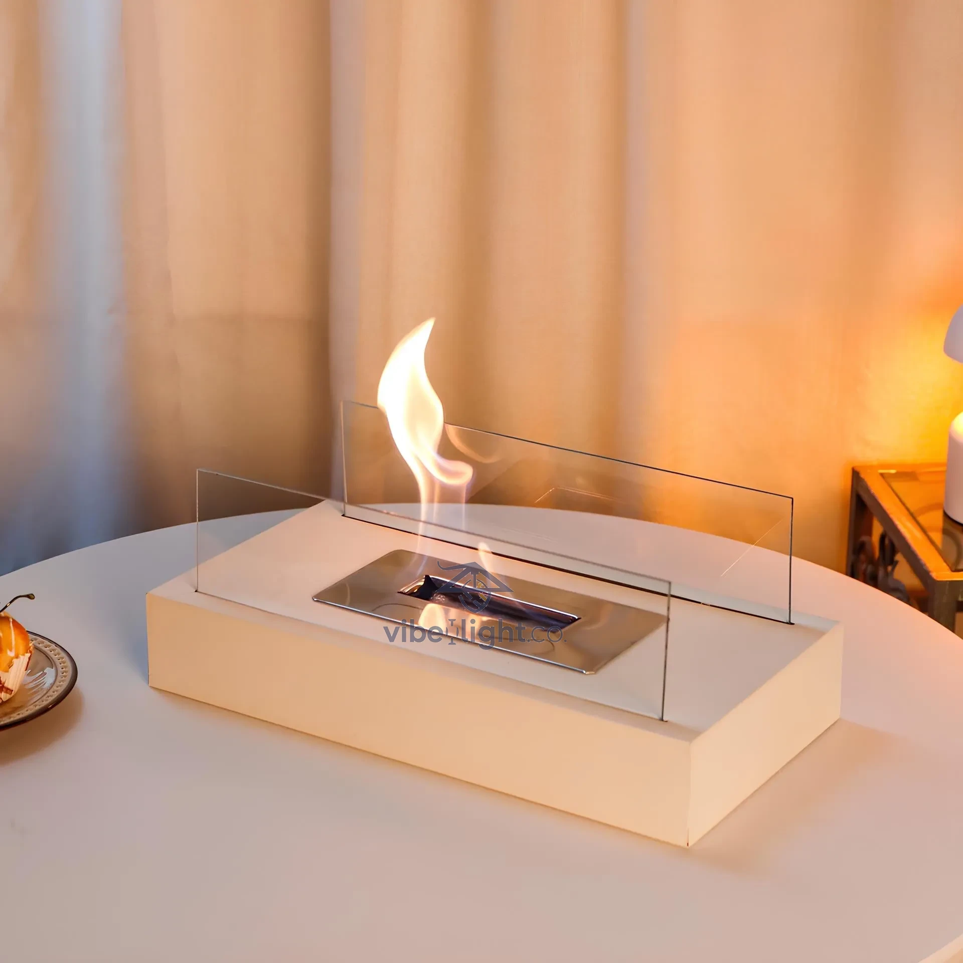 Everlasting Flame Tabletop Indoor Outdoor Portable Decorative Fireplace Heater - Image 10