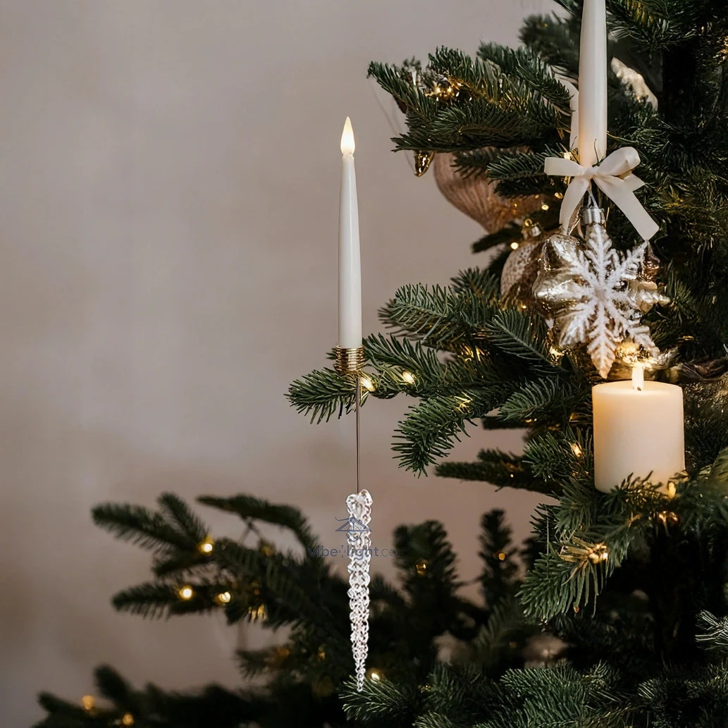 Ever Glow Brilliant Christmas Tree Decoration Candles for Holiday Lighting - Image 4