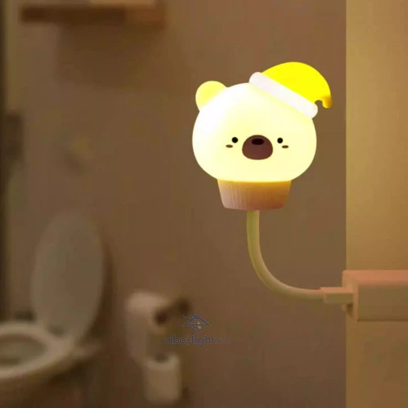 Cutely Night Light Child Bedroom Sleep Lamp Soft Glow Nightlight for Kids Toddlers Baby Nursery Room - Image 7