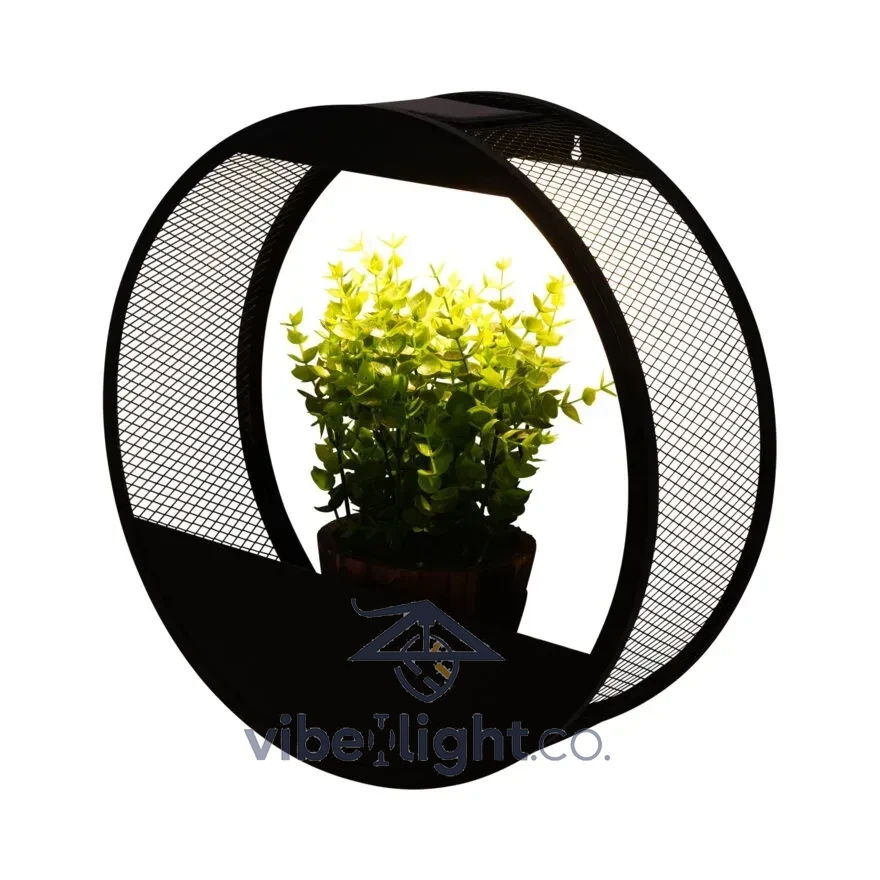 Solar Powered Outdoor Garden Wall Mounted Pot Light Decorative Lighting - Image 10