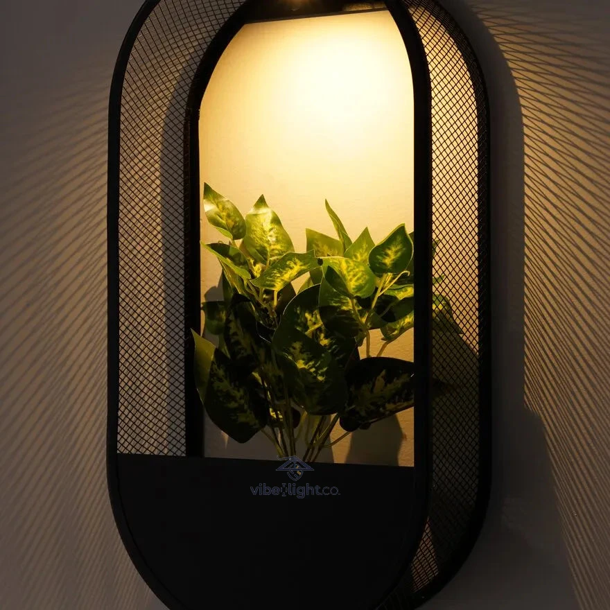 Solar Powered Outdoor Garden Wall Mounted Pot Light Decorative Lighting - Image 6
