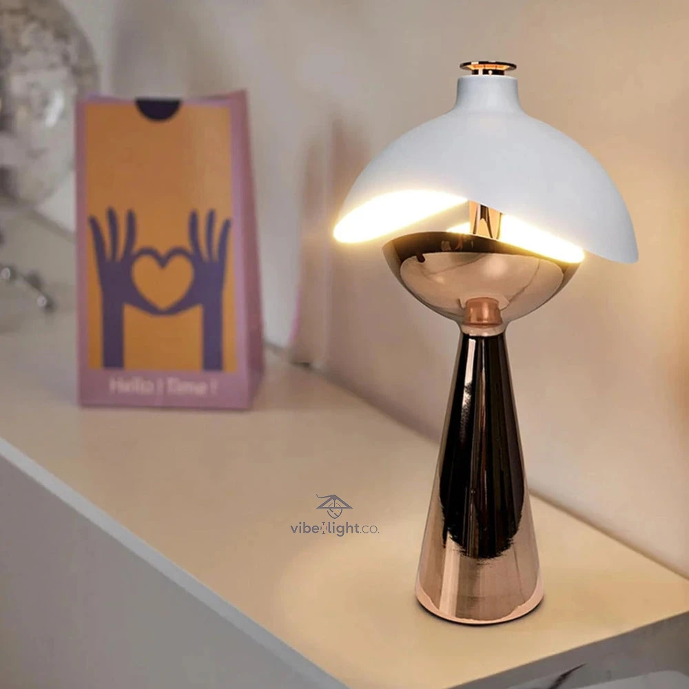 Lumi Dome Modern Sculpted Decorative Table Lamp Lighting Fixture - Image 8