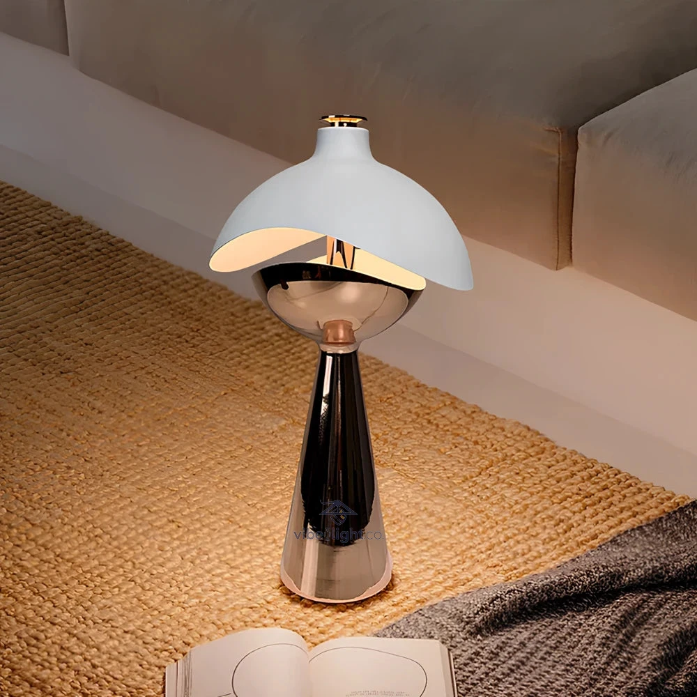 Lumi Dome Modern Sculpted Decorative Table Lamp Lighting Fixture - Image 11