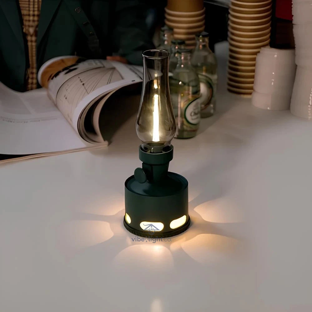 Classic Retro Vintage Decorative LED Lantern Outdoor Lighting Fixture - Image 8