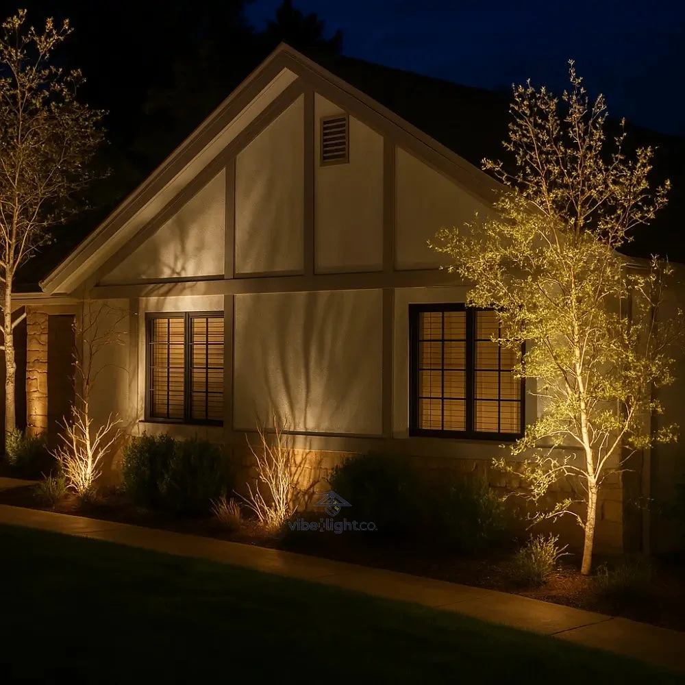 Solar Powered Outdoor Garden Spotlight Lighting Fixture for Yard Pathway Decoration - Image 7