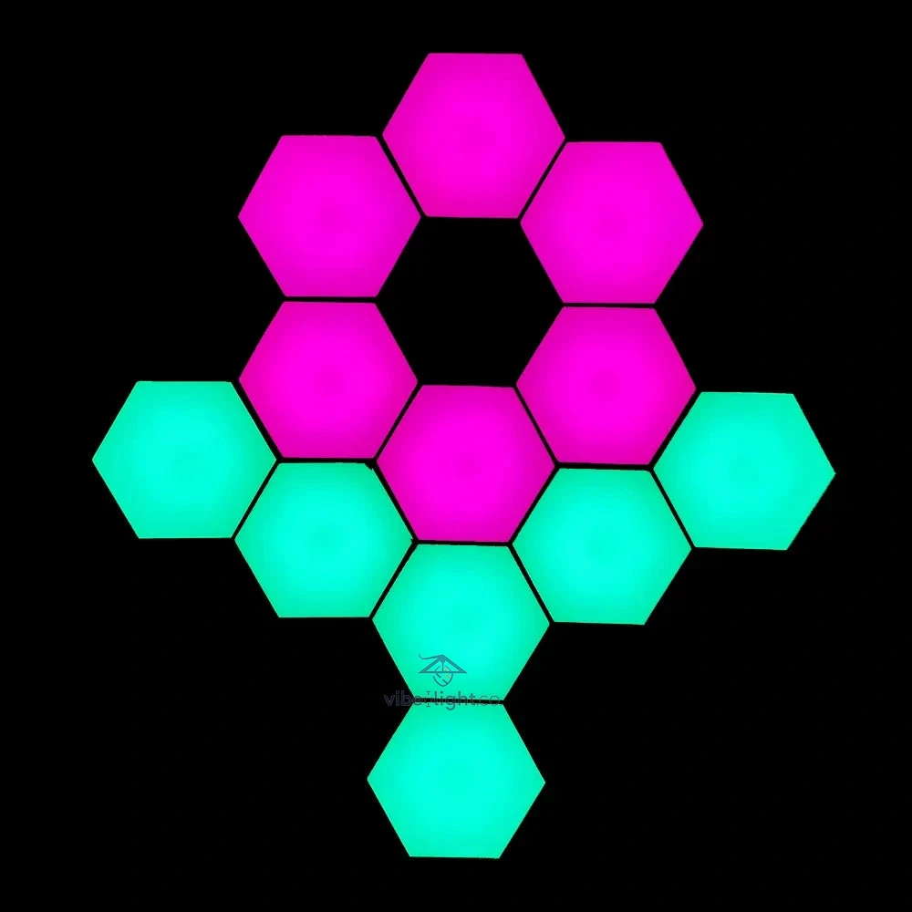 Honeycomb Patterned Hexalight LED Lighting Panel Decorative Wall Light Fixture - Image 9