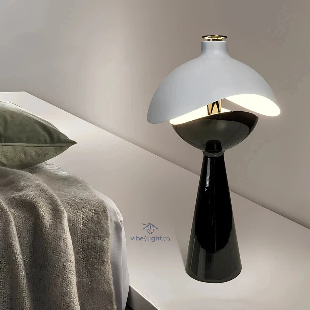 Lumi Dome Modern Sculpted Decorative Table Lamp Lighting Fixture - Image 6