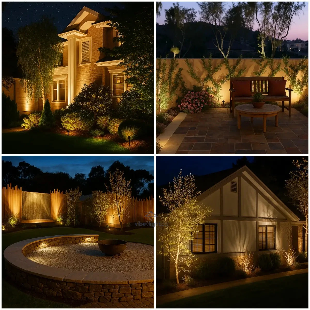 Solar Powered Outdoor Garden Spotlight Lighting Fixture for Yard Pathway Decoration - Image 16