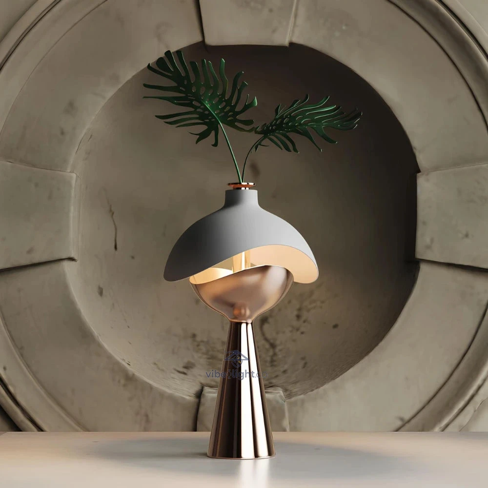 Lumi Dome Modern Sculpted Decorative Table Lamp Lighting Fixture - Image 4