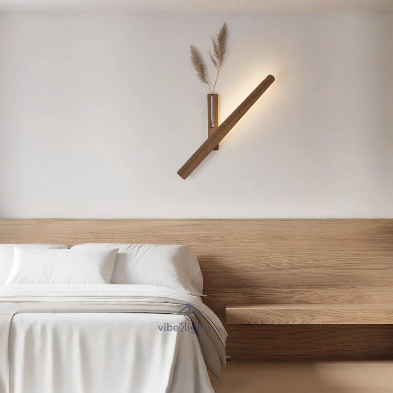 Easy Stick Wall Mount Vase Light Decorative LED Modern Home Decor Lamp - Image 8