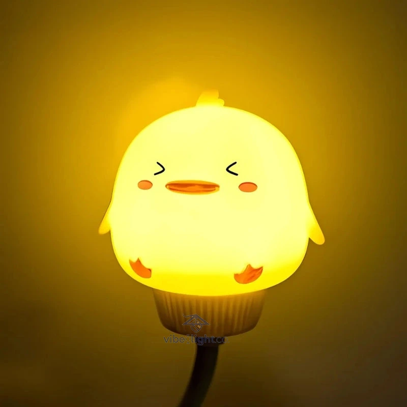 Cutely Night Light Child Bedroom Sleep Lamp Soft Glow Nightlight for Kids Toddlers Baby Nursery Room - Image 9