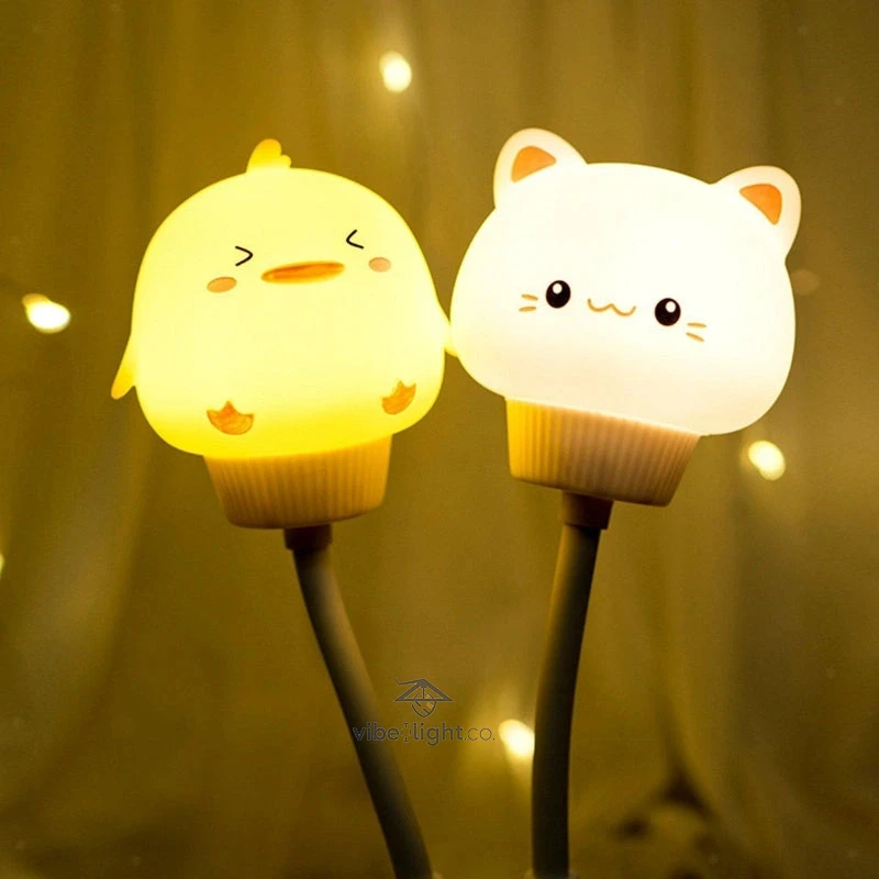 Cutely Night Light Child Bedroom Sleep Lamp Soft Glow Nightlight for Kids Toddlers Baby Nursery Room - Image 3