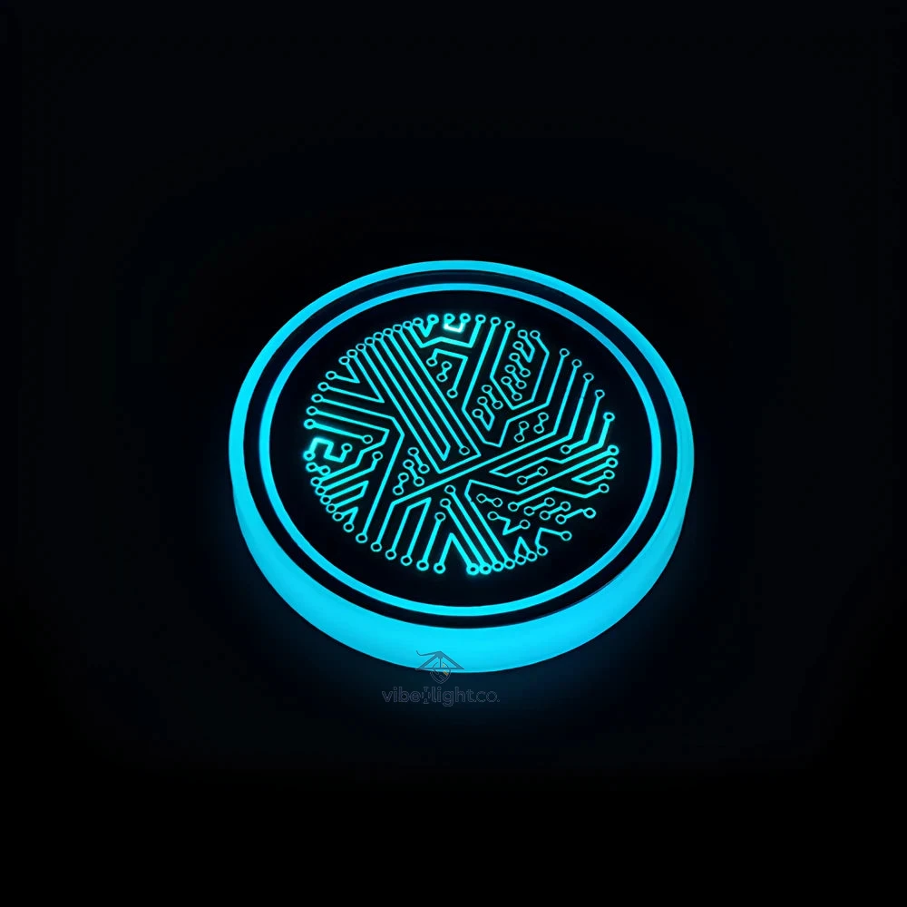 LED Coaster Light for Home and Party Ambience Decor Glow - Image 12