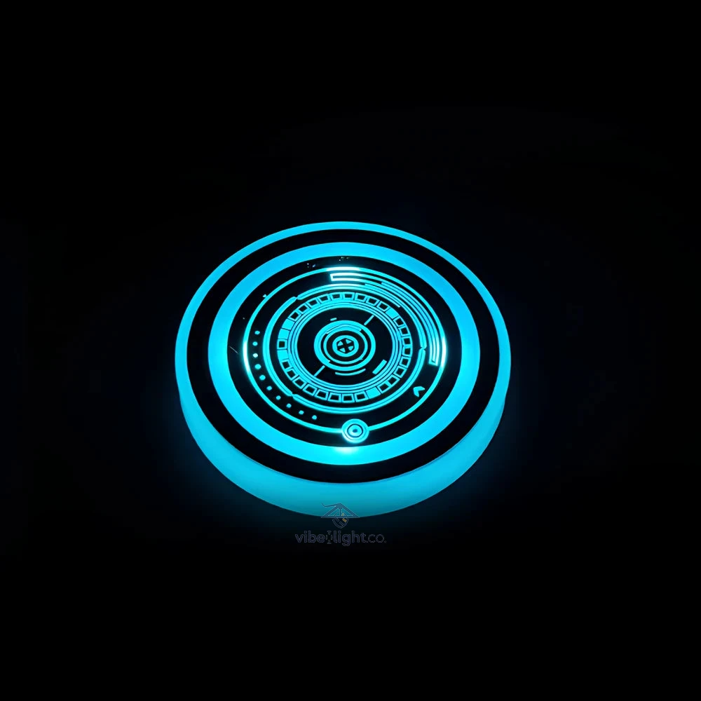 LED Coaster Light for Home and Party Ambience Decor Glow - Image 16