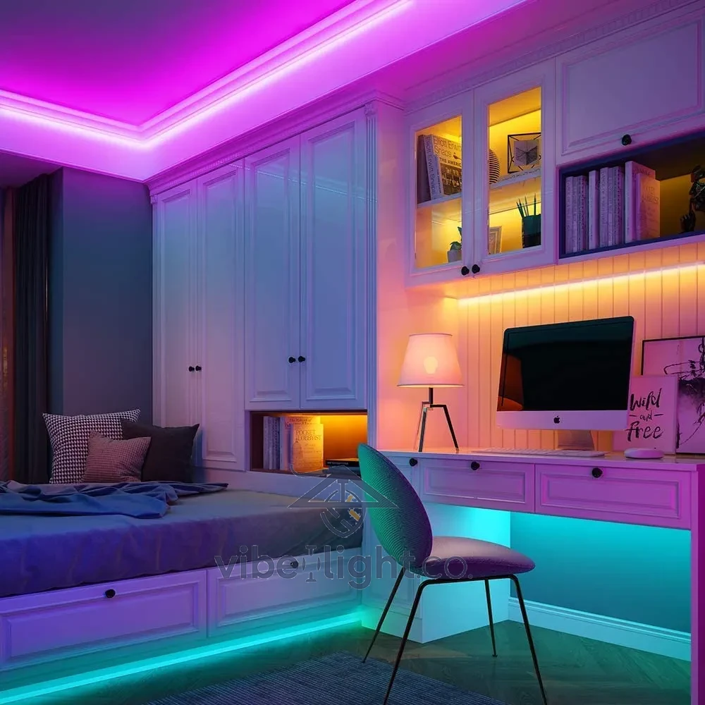 Colorful Bright LED Lighting Strip for Home Decoration - Image 3