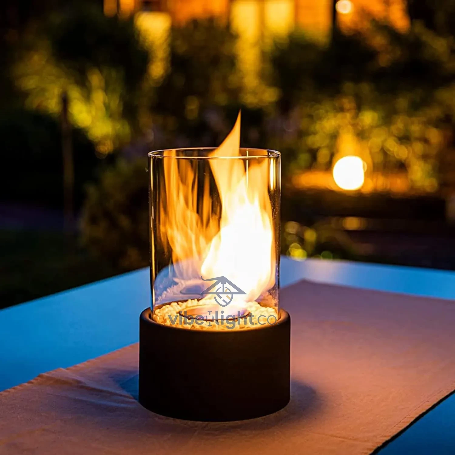 Everlasting Flame Vintage Style Aromatic Oil Lamp with Elegant Design and Durable Glass Body - Image 11