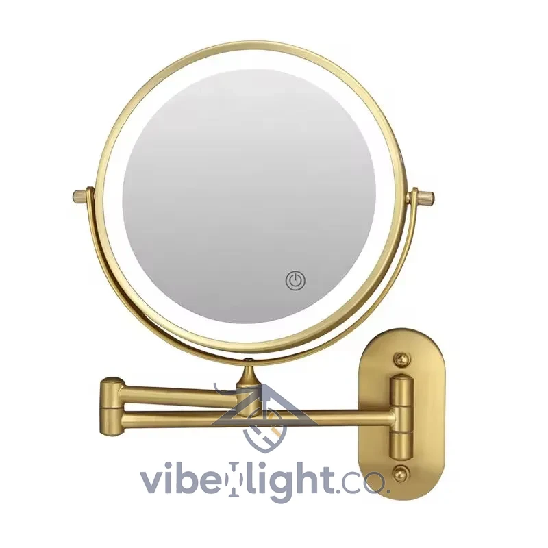 IlluminAura Professional LED Lighted Makeup Mirror Vanity Beauty Tool with Adjustable Brightness - Image 6