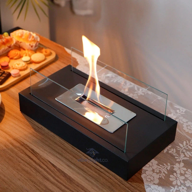 Everlasting Flame Tabletop Indoor Outdoor Portable Decorative Fireplace Heater - Image 11