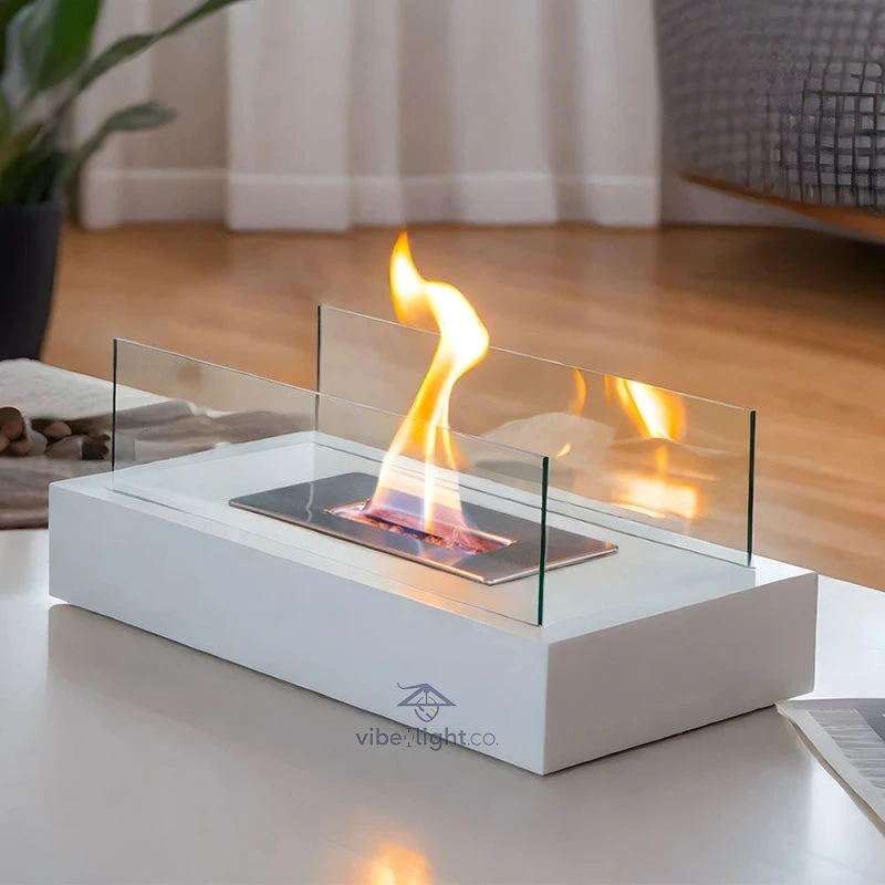 Everlasting Flame Tabletop Indoor Outdoor Portable Decorative Fireplace Heater - Image 8