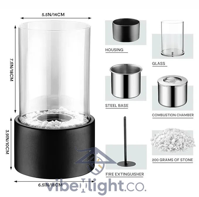 Everlasting Flame Vintage Style Aromatic Oil Lamp with Elegant Design and Durable Glass Body - Image 13