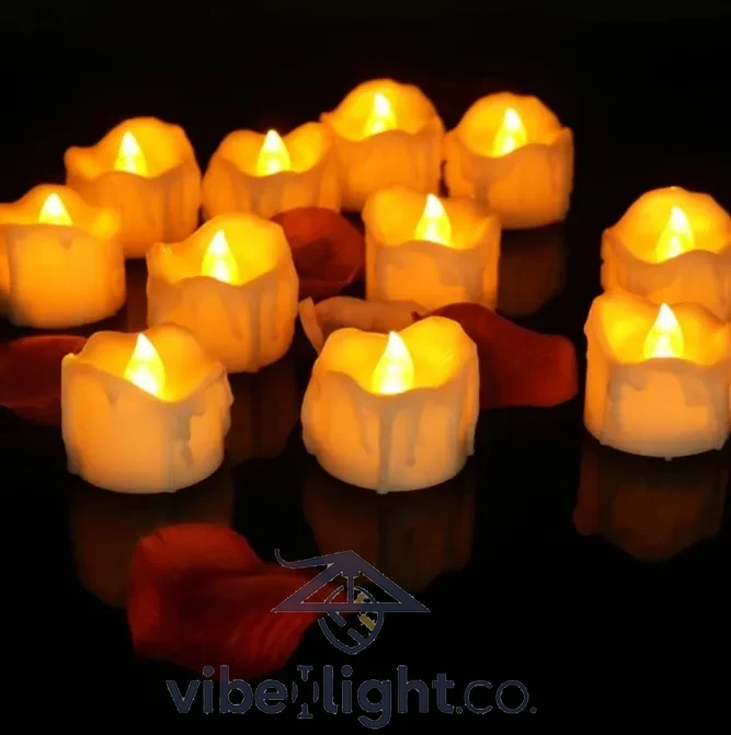 Realistic Flameless LED Candle Lights Battery Operated Flickering Home Decor - Image 6