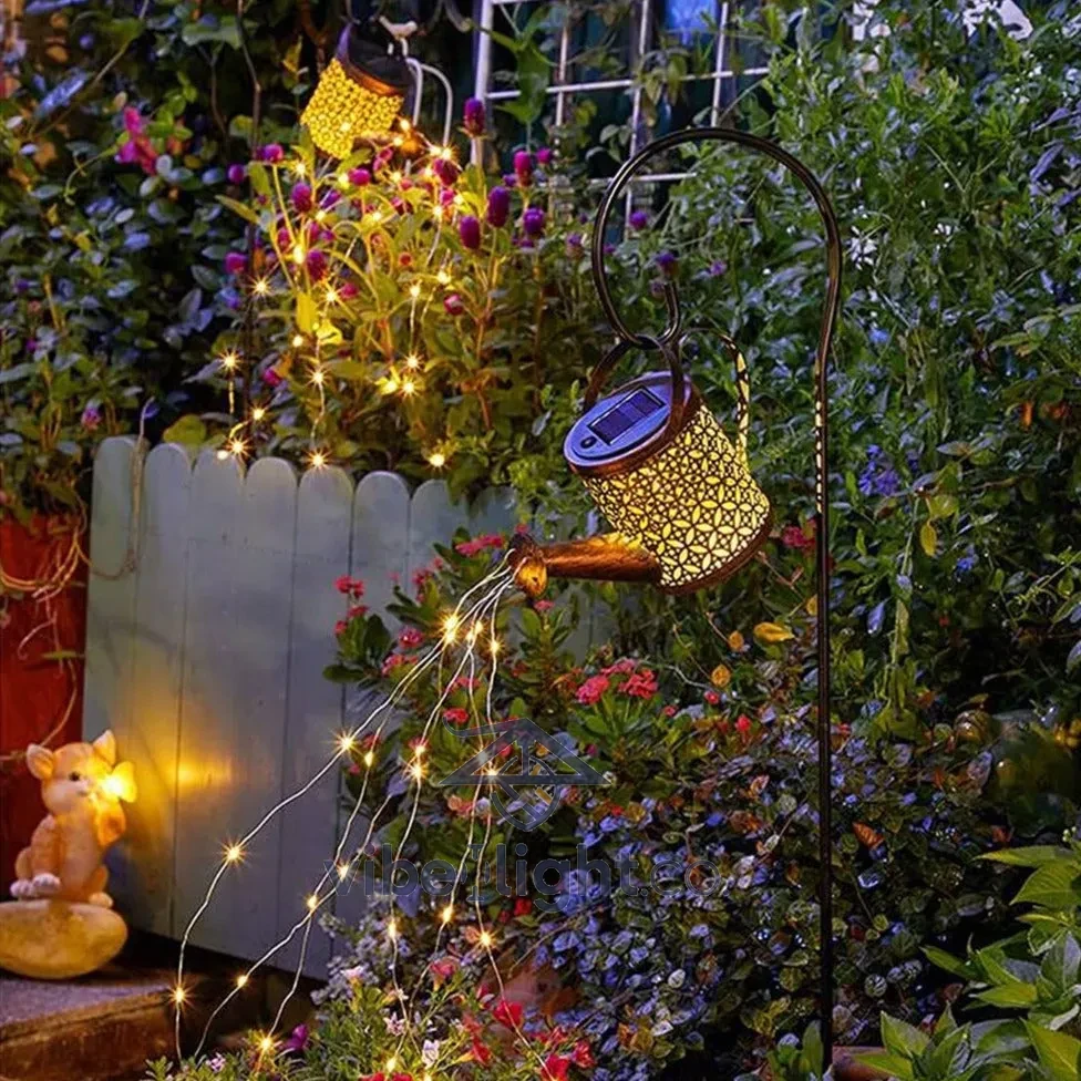 Outdoor Garden Watering Lantern Decorative LED Light - Image 2