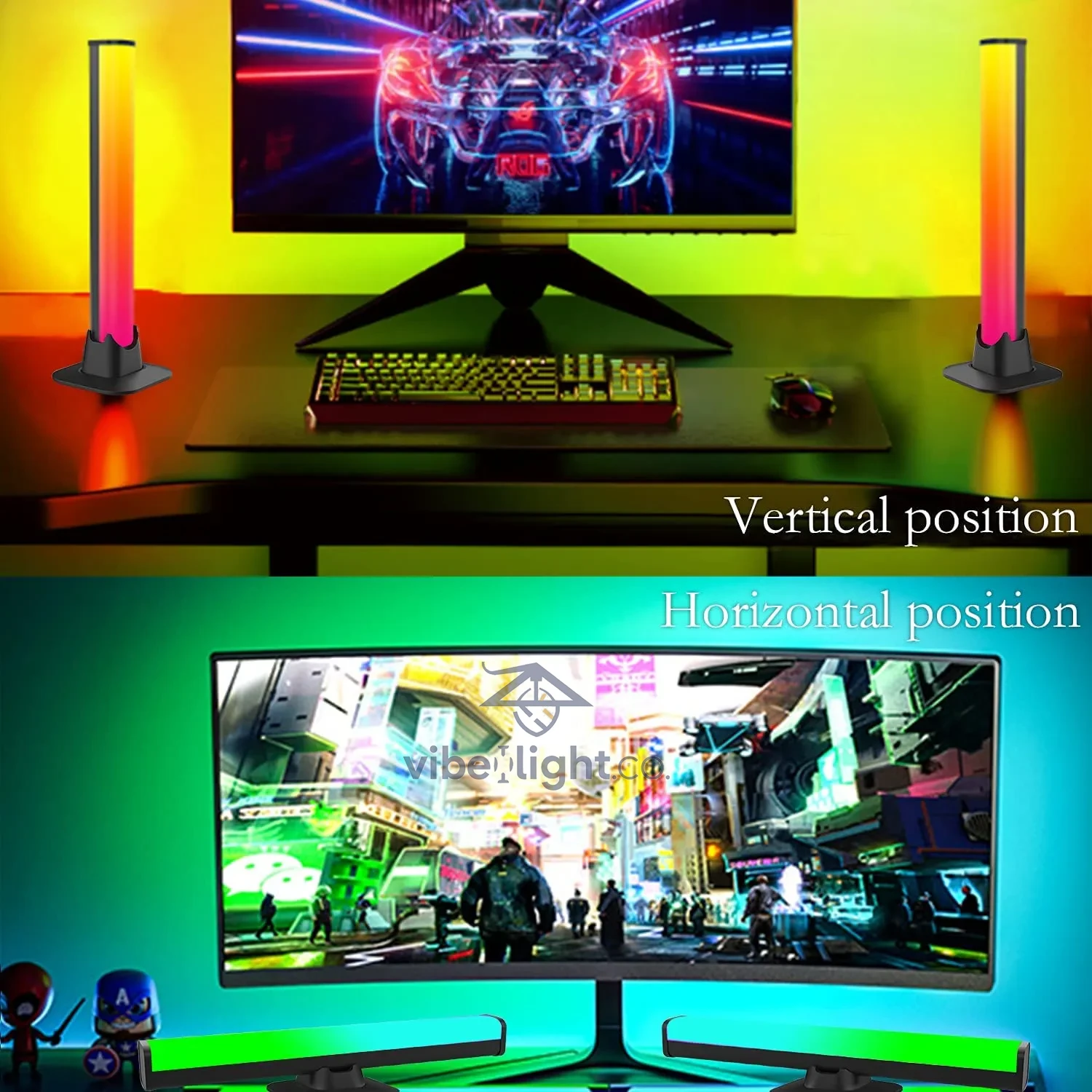 LED Rhythmic Music Sync Light Bars for Home Parties and Decoration - Image 4