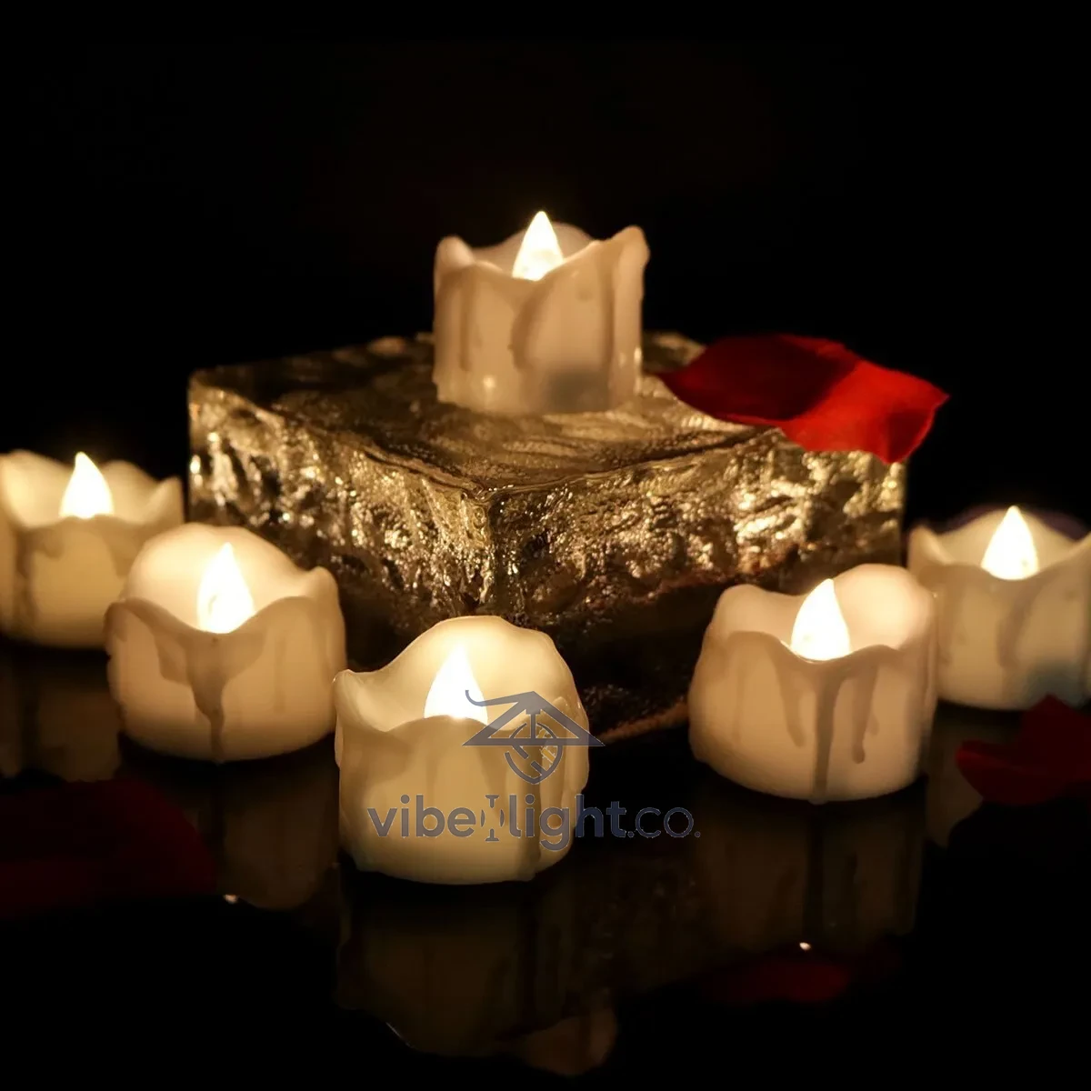 Realistic Flameless LED Candle Lights Battery Operated Flickering Home Decor - Image 4
