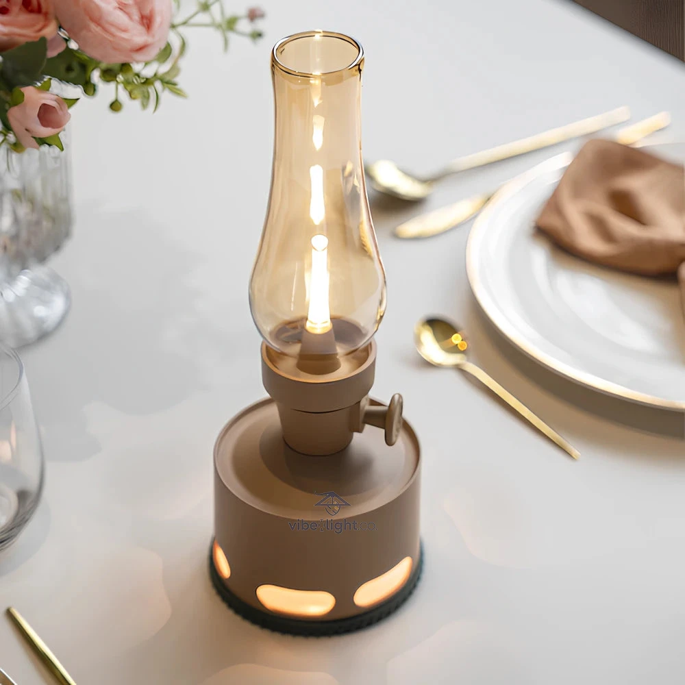 Classic Retro Vintage Decorative LED Lantern Outdoor Lighting Fixture - Image 2