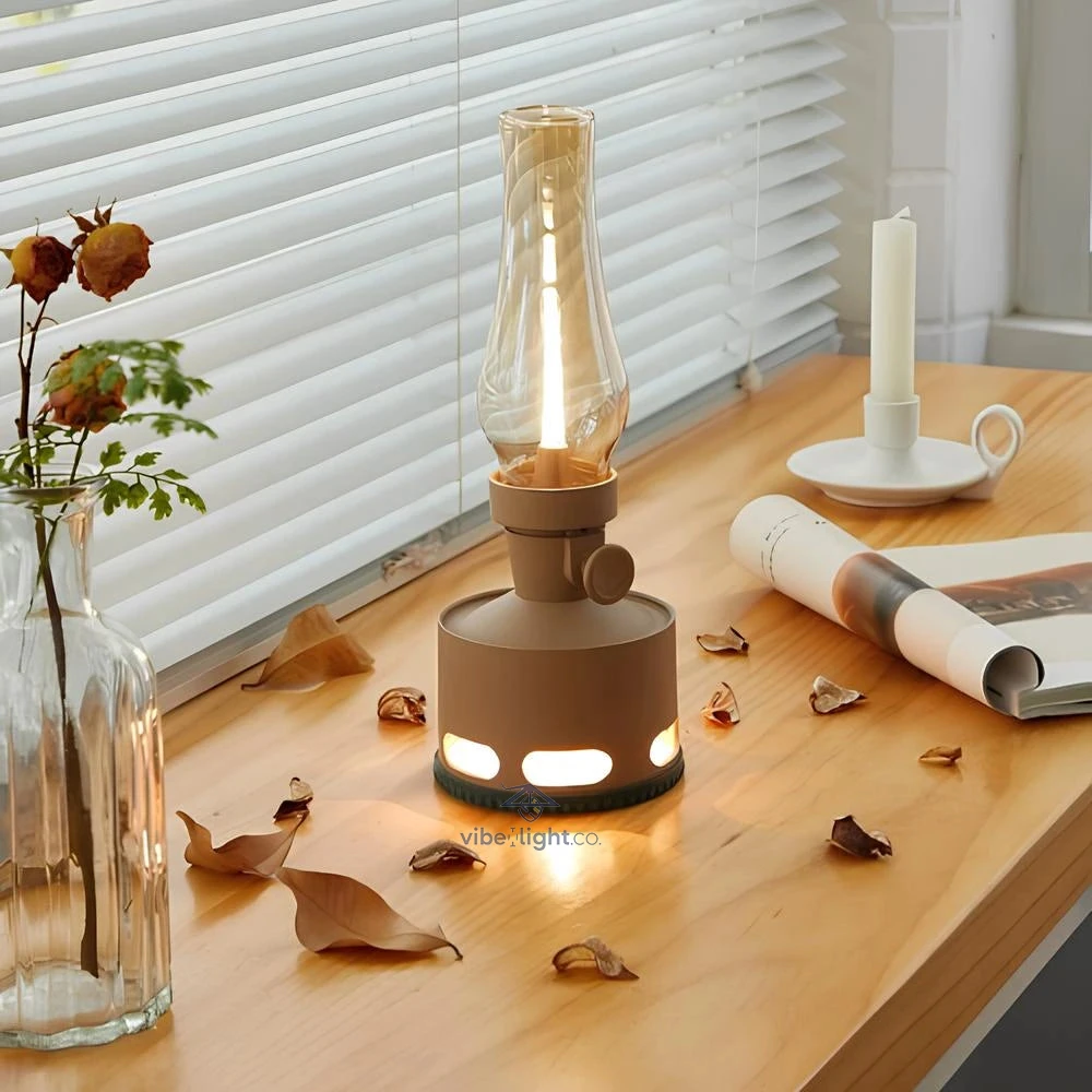 Classic Retro Vintage Decorative LED Lantern Outdoor Lighting Fixture - Image 4