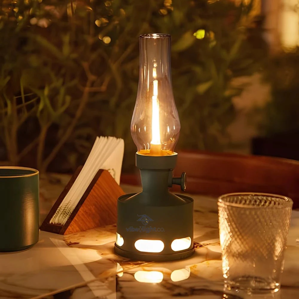 Classic Retro Vintage Decorative LED Lantern Outdoor Lighting Fixture - Image 14