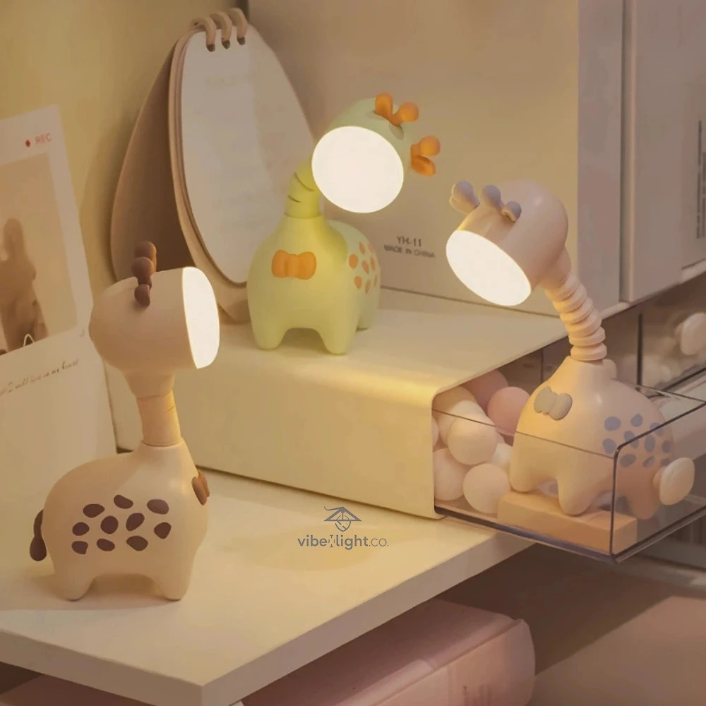 FlexaRaffe Night Light Soft Glow Kids Bedroom Lamp for Nursery and Toddler Sleep Aid - Image 2