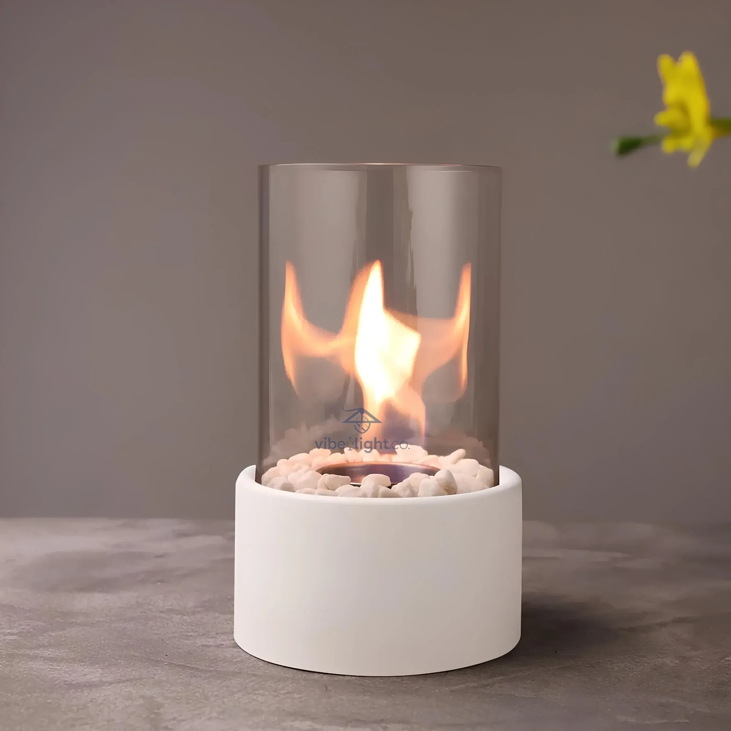 Everlasting Flame Vintage Style Aromatic Oil Lamp with Elegant Design and Durable Glass Body - Image 9