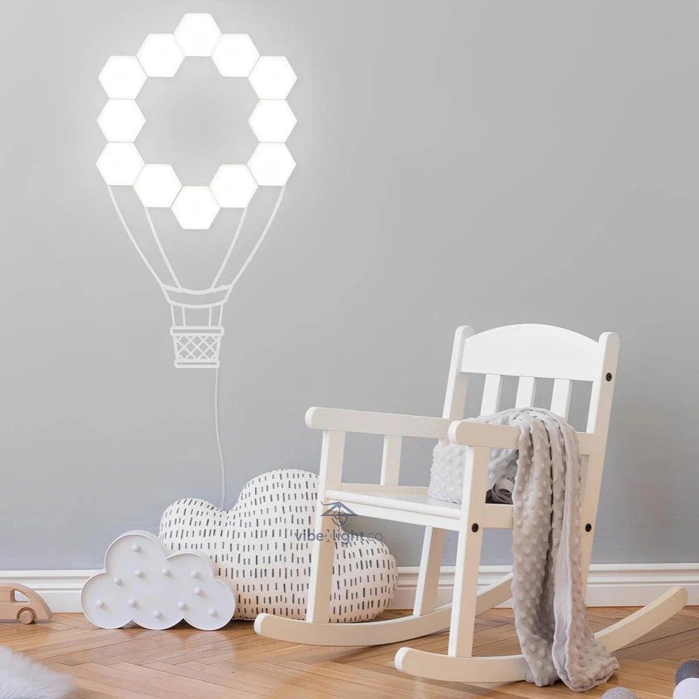 Honeycomb Patterned Hexalight LED Lighting Panel Decorative Wall Light Fixture - Image 5